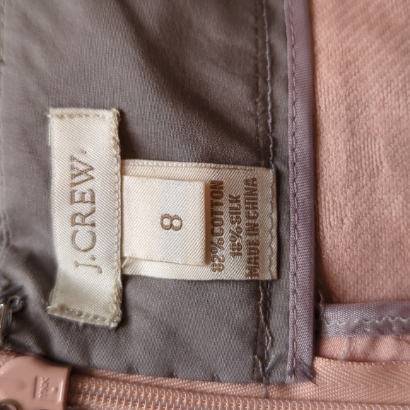 JCrew size 8 pink and gray skirt - Picture 6 of 8